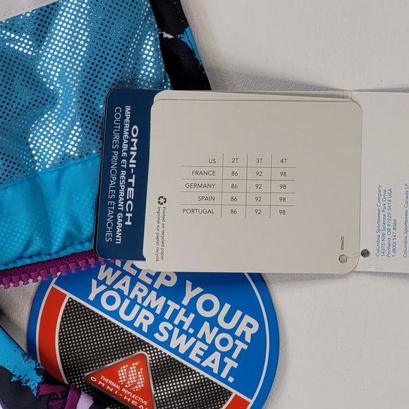 Columbia Buga Snow Pants and Jacket Set Youth Size 6 - 12 - Picture 15 of 16